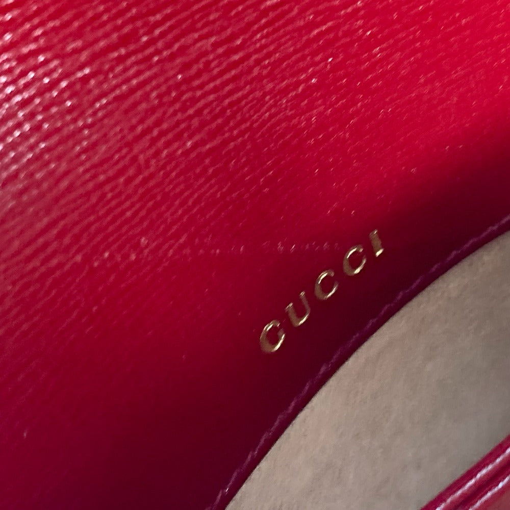 GUCCI Shoulder Bag 602204 GG Supreme canvas, leather beige GG Supreme Horsebit 1955 Women Used