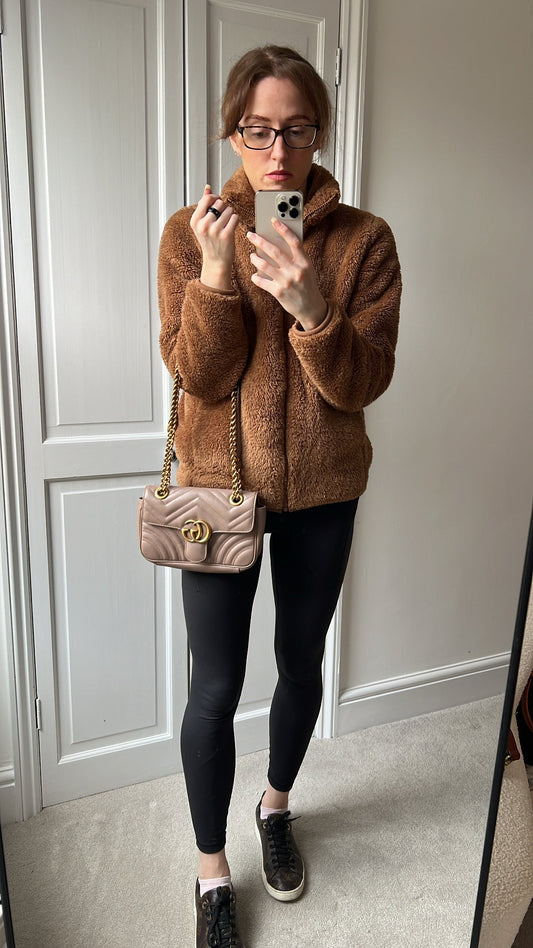 Gucci GG Dusty Pink Marmont Mini Shoulder Bag (RRP £1,890)