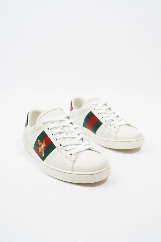 Gucci Ace White / Green / Red Leather EU 39 UK 5