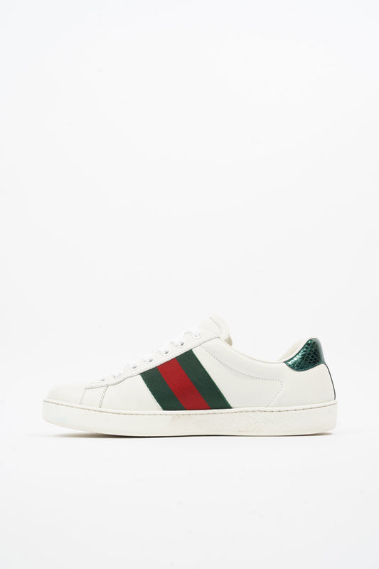 Gucci Ace White / Green / Red Leather EU 39 UK 5