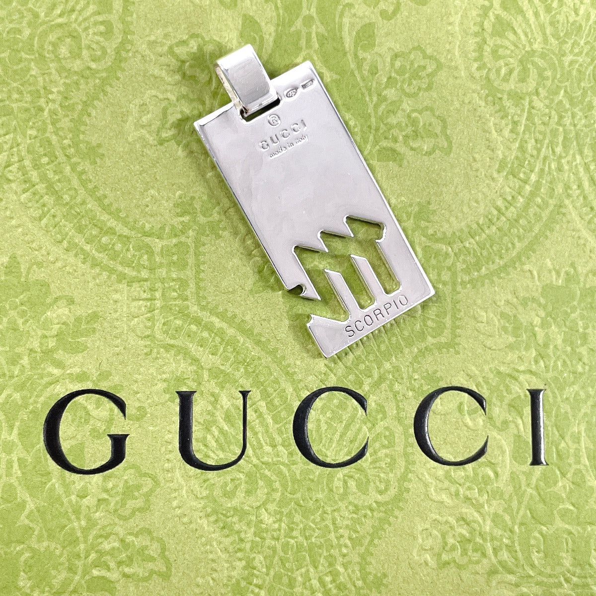 GUCCI Pendant top Silver925 Silver Constellation SCORPIO Scorpio