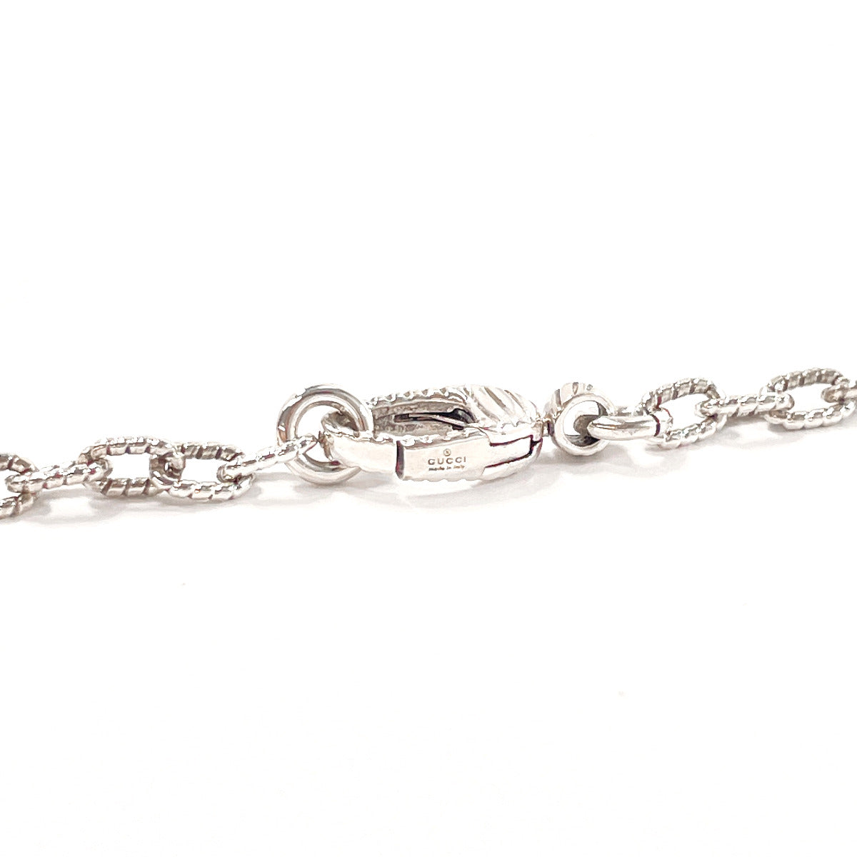 GUCCI Necklace 455307 J8400 0811 Silver925 Silver Interlocking G