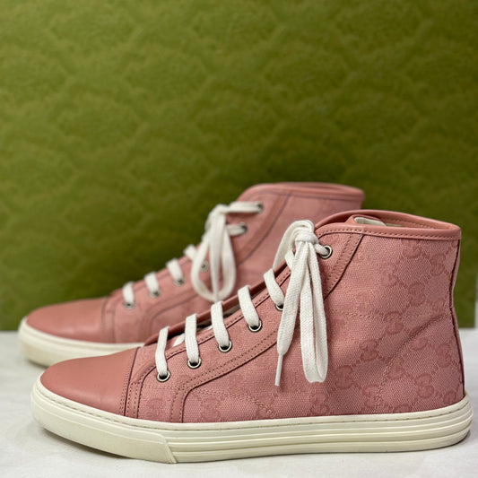 Gucci - Baskets montantes T. 39,5