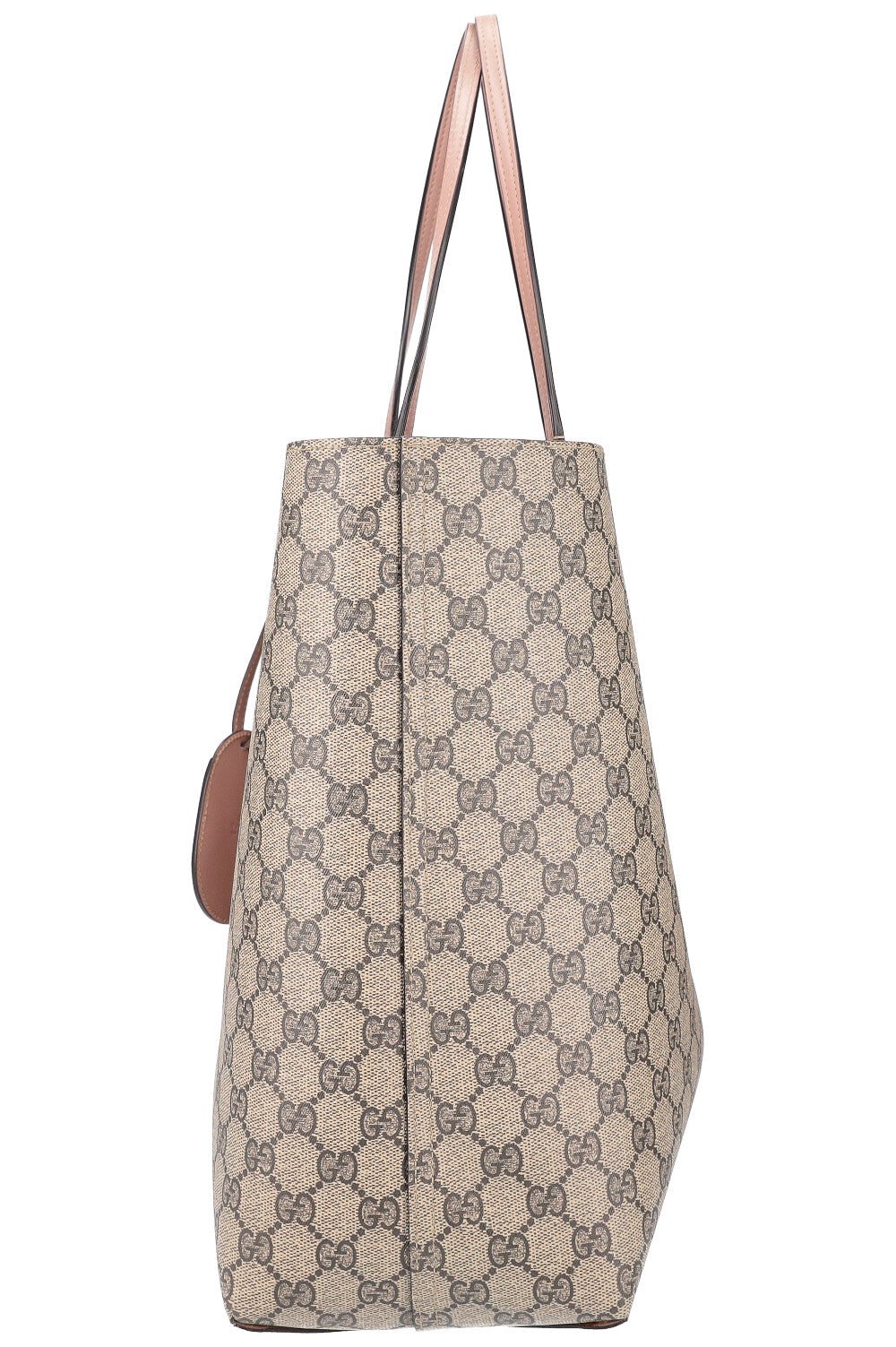 GUCCI GG Supreme Reversible Tote Bag Pink