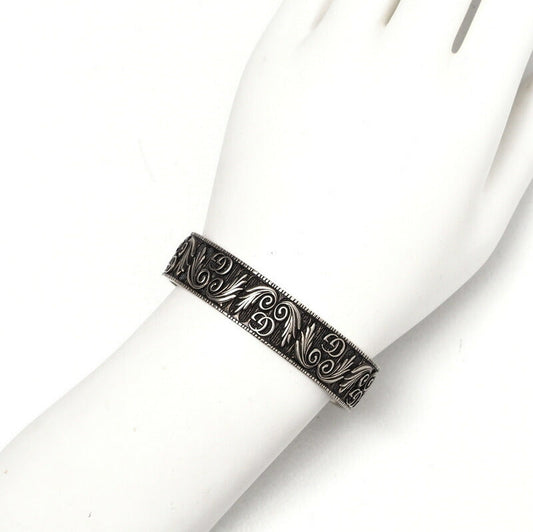 GUCCI bracelet Silver925 Black Silver 16