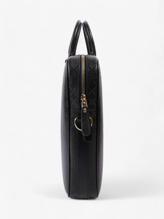 Gucci GG Briefcase Black Canvas