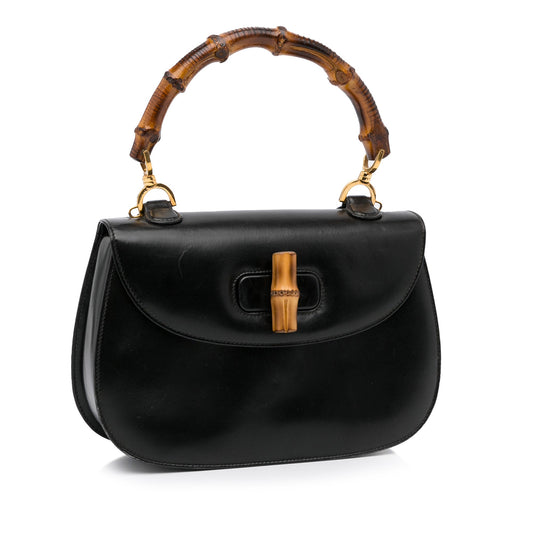 Gucci Bamboo Night Black Leather