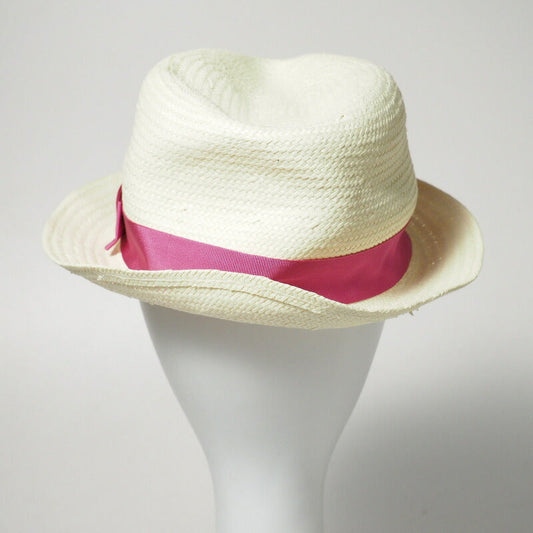 GUCCI hat 311-9296F 1621 412013-KGA90 paper White/Ribbon: Pink L/56