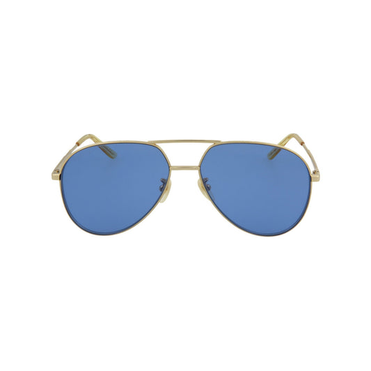 Gucci Aviator-Style  Metal Sunglasses GG0356S