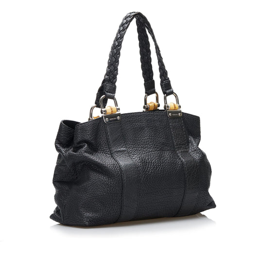 Gucci Bamboo Bar Tote Bag (SHG-7pUjvU)