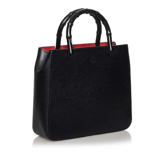 Gucci Bamboo Leather Handbag