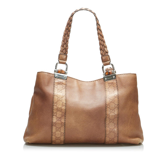Gucci Bamboo Libeccio Tote (SHG-Roou3q)