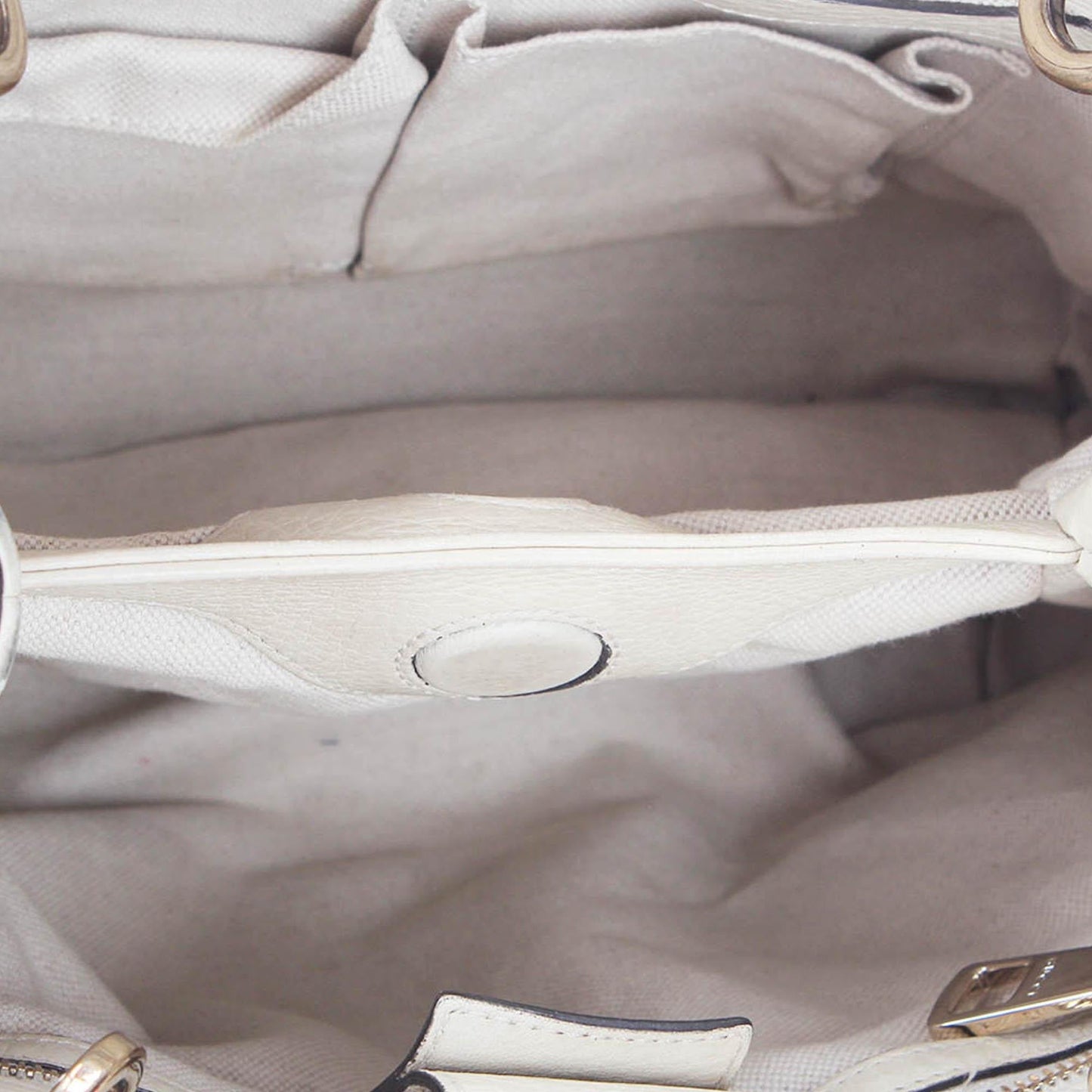 Gucci Bamboo Shopper Leather Satchel