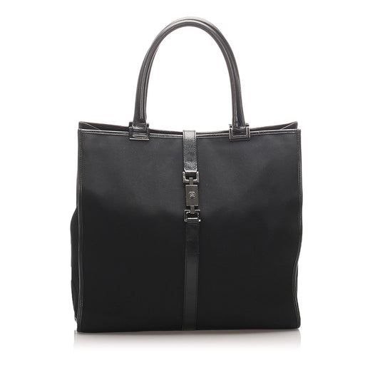 Gucci Canvas Jackie Tote  (SHG-13776)