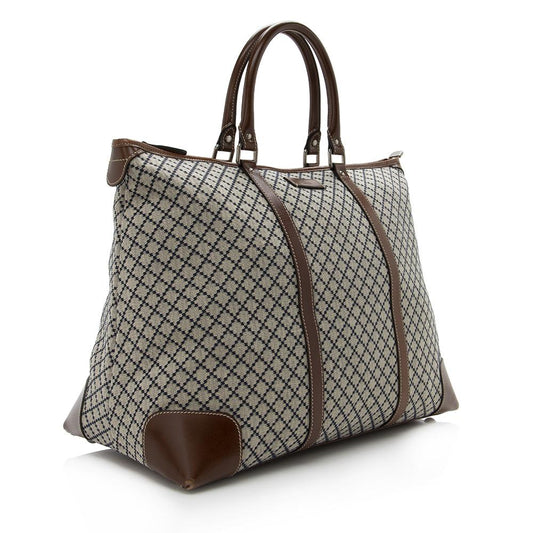 Gucci Diamante Canvas Joy Large Zip Tote (SHF-14091)