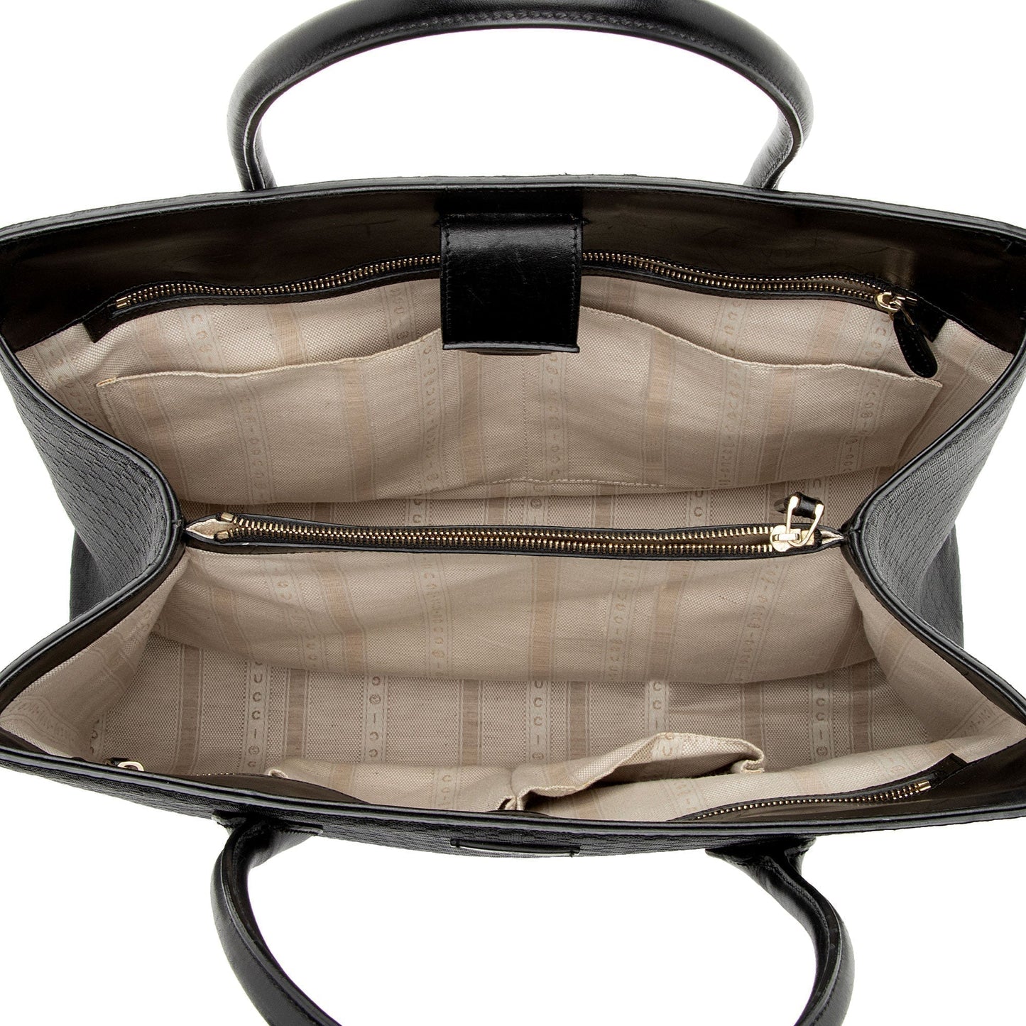 Gucci Diamante Leather Bright Medium Tote (SHF-wVVyJu)