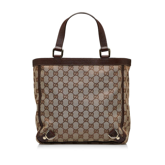 Gucci GG Canvas Abbey D-Ring Handbag (SHG-hwJTJJ)