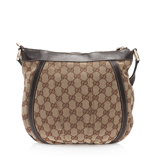 Gucci GG Canvas Abbey D Ring Small Crossbody Bag (SHF-FW1BDF)