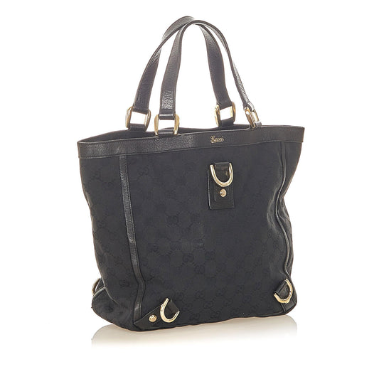 Gucci GG Canvas Abbey D-Ring Tote Bag (SHG-19978)