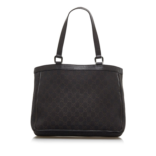 Gucci GG Canvas Abbey D-Ring Tote Bag (SHG-hxuobk)