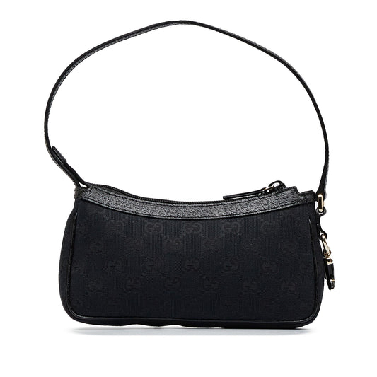 Gucci GG Canvas Baguette (SHG-onJKx6)