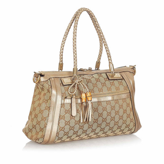 Gucci GG Canvas Bella Satchel