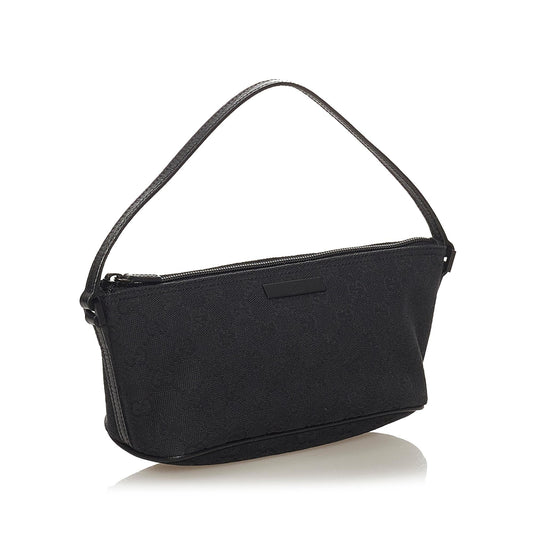 Gucci GG Canvas Boat Baguette