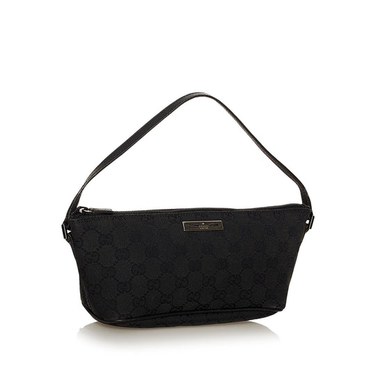Gucci GG Canvas Boat Baguette