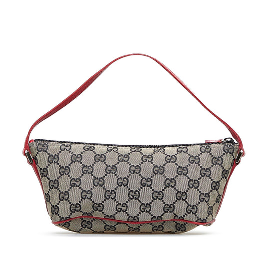 Gucci GG Canvas Boat (SHG-8BH6CG)
