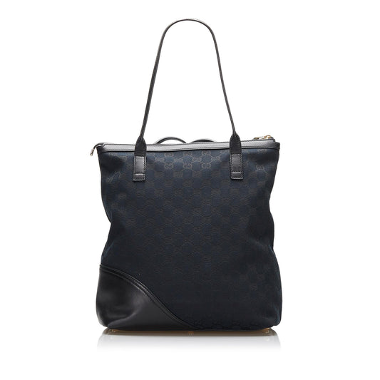 Gucci GG Canvas Britt Tote Bag (SHG-BflEaN)