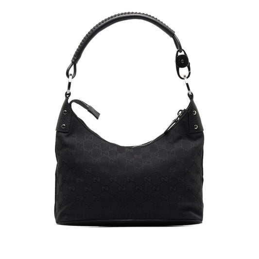 Gucci GG Canvas Classic Ring Hobo (SHG-nRL4TE)
