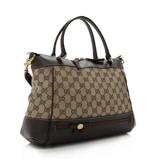 Gucci GG Canvas Mayfair Tote (SHF-14528)