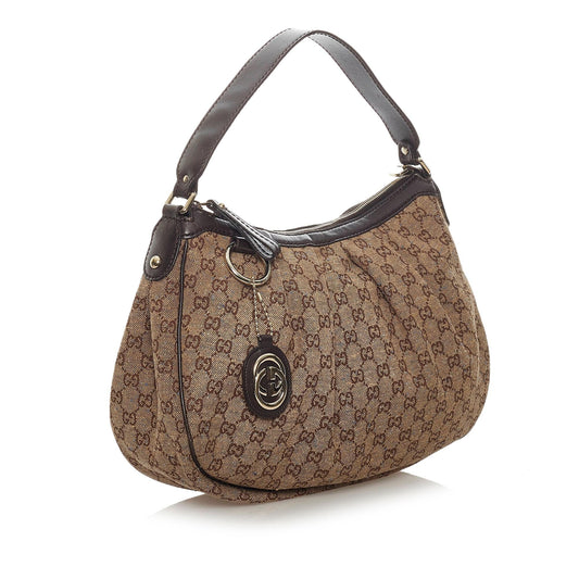 Gucci GG Canvas Sukey Shoulder Bag