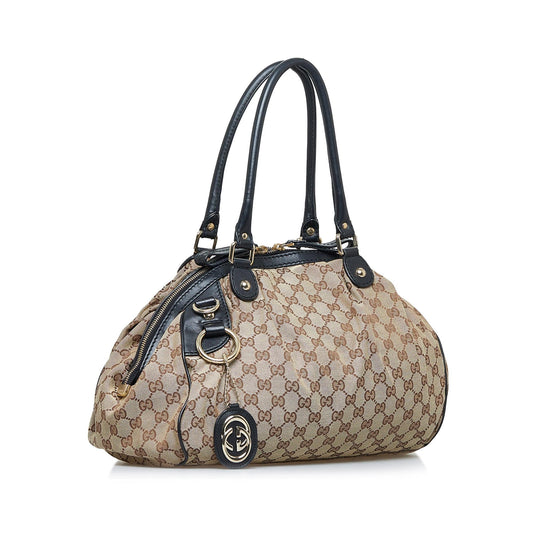 Gucci GG Canvas Sukey (SHG-PkZOax)
