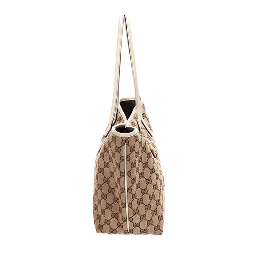 Gucci GG Canvas Tote  (SHG-12886)