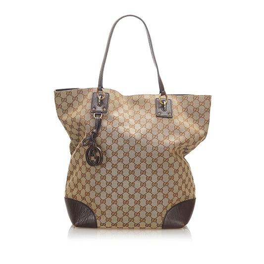 Gucci GG Canvas Tote Bag (SHG-17657)