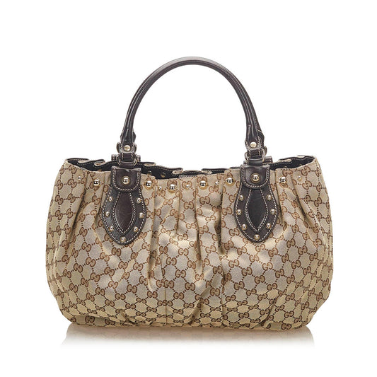 Gucci GG Canvas Tote Bag (SHG-18537)