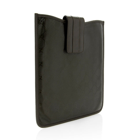 Gucci GG Imprime Canvas iPad Case - FINAL SALE