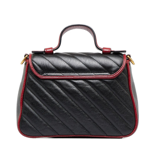Gucci GG Marmont Torchon Satchel (SHG-aTMmV7)