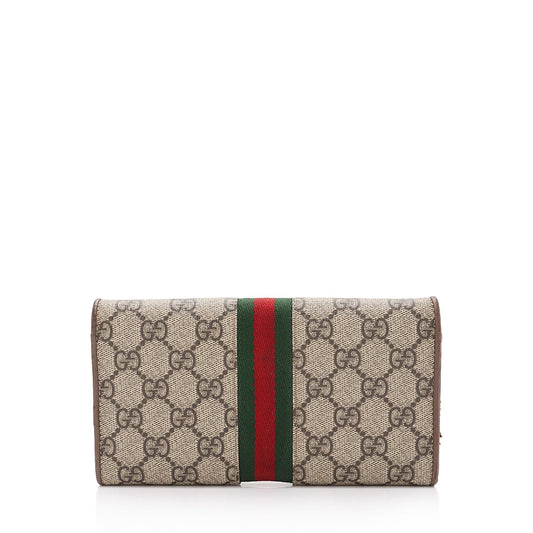 Gucci GG Supreme Ophidia Chain Wallet (SHF-Rd9cA8)