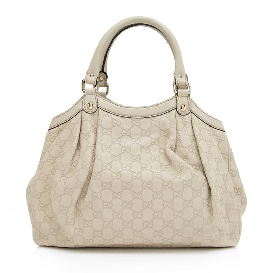 Gucci Guccissima Leather Sukey Medium Tote (SHF-BDMJpY)