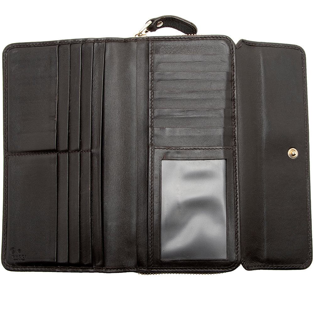 Gucci Microguccissima Continental Flap Wallet
