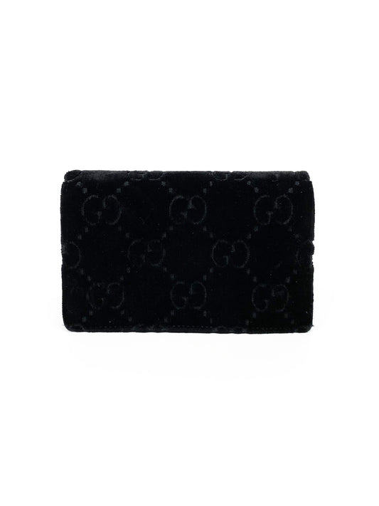Gucci Black Mini Velvet Dionysus Bag