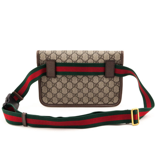 Gucci Brown GG Supreme Neo-Vintage Belt Bag
