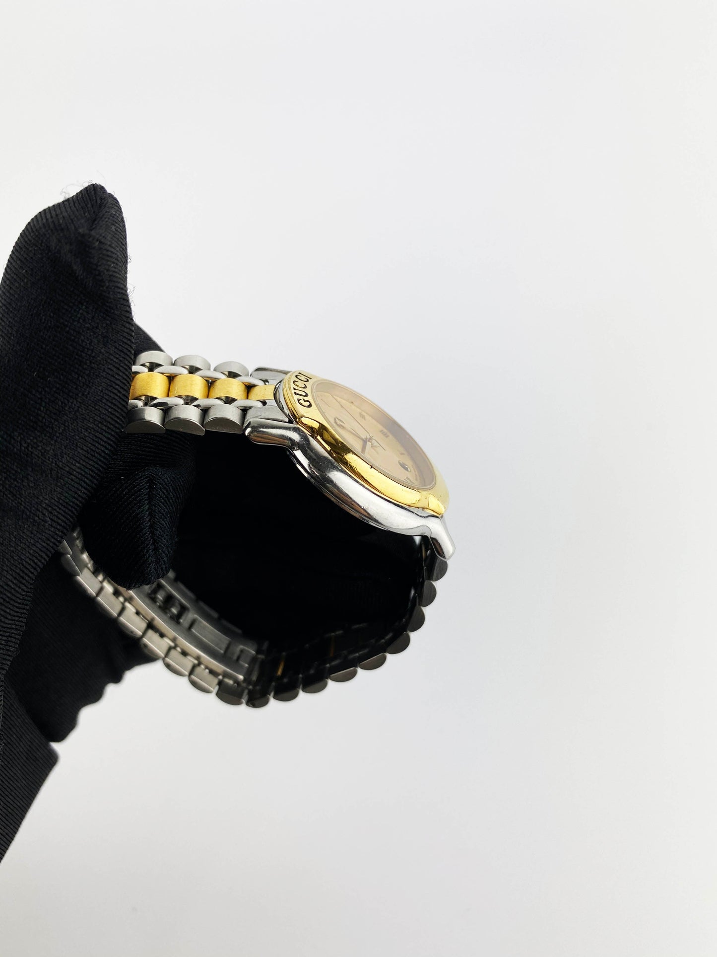 Gucci Gold & Silver Vintage Timeless Watch