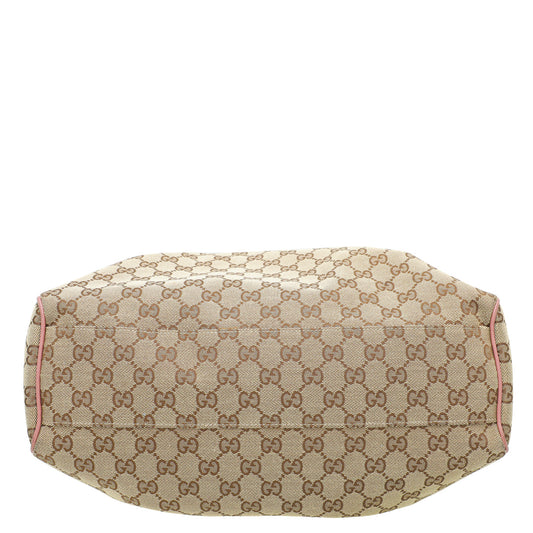 Gucci Bicolor GG Sukey Medium Bag