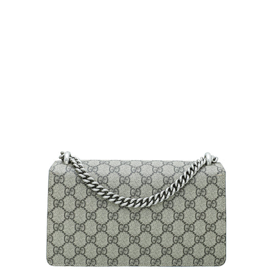 Gucci Bicolor GG Supreme Crystal Dionysus Bag