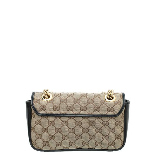 Gucci Bicolor GG Marmont Mini Bag