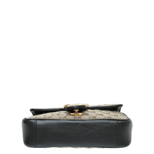 Gucci Bicolor GG Marmont Mini Bag