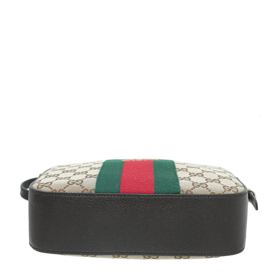 Gucci Bicolor Webby Bee Camera Bag